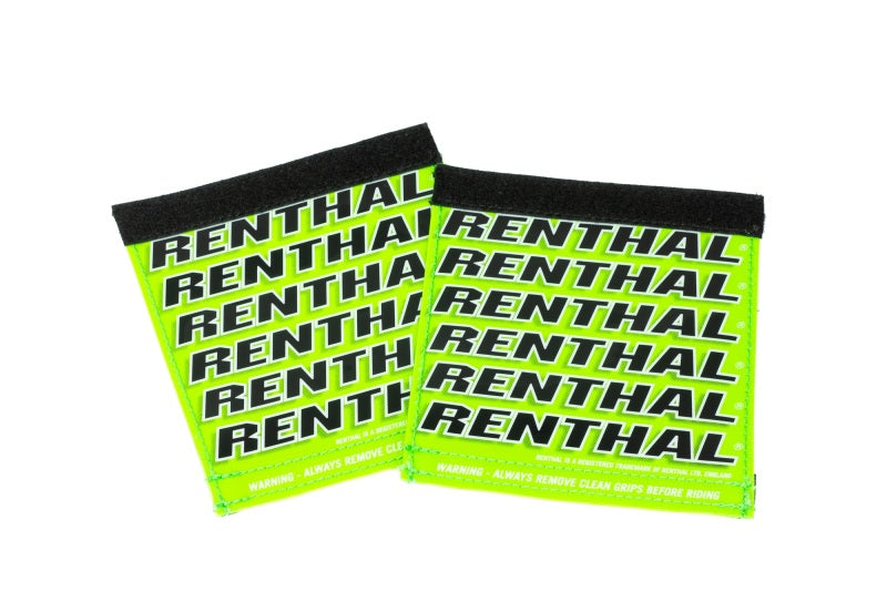 Renthal Team Clean Grip - Green/White/Black Renthal Grips  AXOPROS
