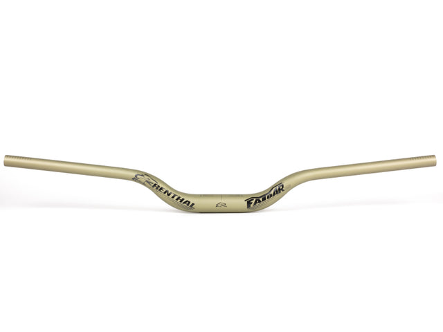Renthal V3 Cycle Fatbar 35 50 mm. - Aluminum Gold Renthal Handlebars  AXOPROS