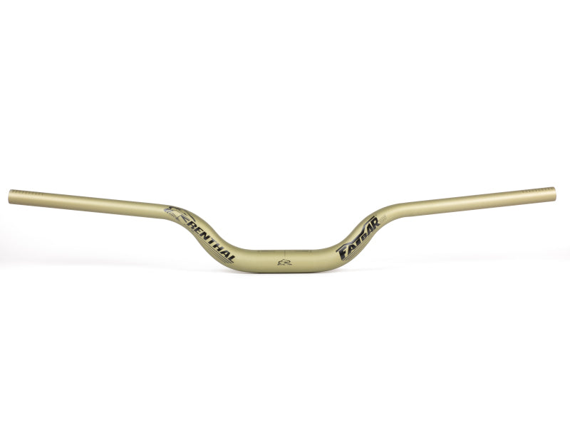 Renthal V3 Cycle Fatbar 35 70 mm. - Aluminum Gold Renthal Handlebars  AXOPROS
