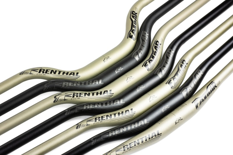 Renthal V3 Cycle Fatbar 35 70 mm. -Black Renthal Handlebars  AXOPROS