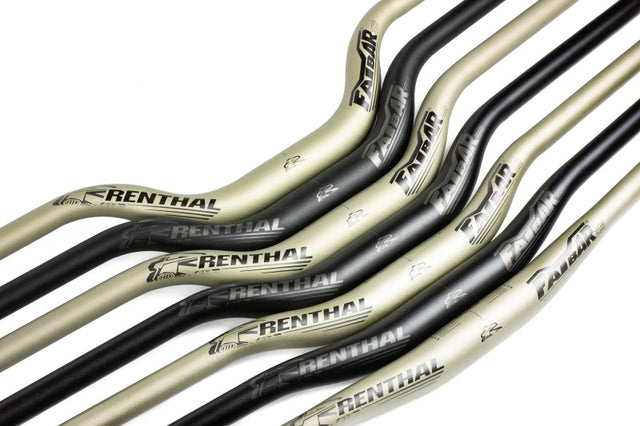 Renthal V3 Fatbar 35 10 mm. - Black Renthal Handlebars  AXOPROS