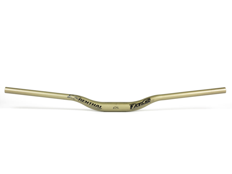 Renthal V3 Fatbar 35 30 mm. - Aluminum Gold Renthal Handlebars  AXOPROS