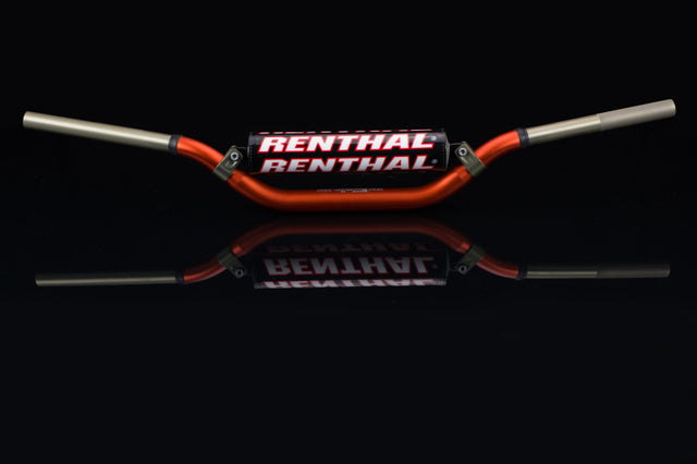 Renthal Villopoto/ Stewart/ 19+ Honda CRF Twinwall Pad - Orange Renthal Handlebars  AXOPROS