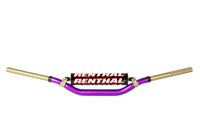 Renthal Villopoto/ Stewart/ 19+ Honda CRF Twinwall Pad - Purple Renthal Handlebars  AXOPROS