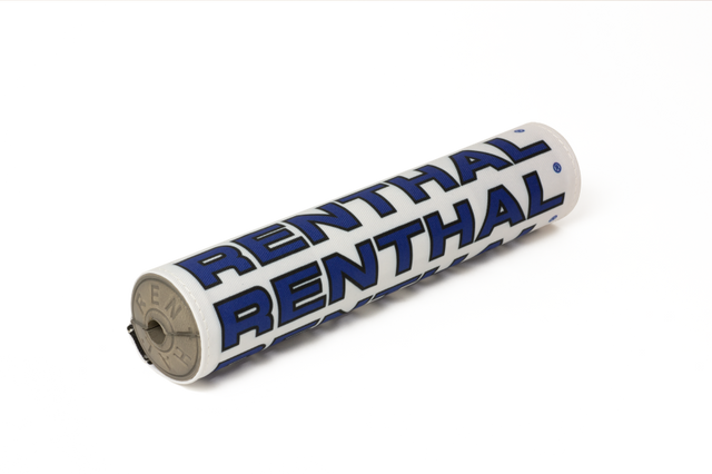 Renthal Vintage SX Pad - White/ Black/ Blue Renthal Bar Pads  AXOPROS