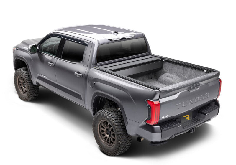 Retrax 2007-2020 Toyota Tundra CrewMax 5.5ft Bed RetraxPRO XR with Deck Rail System Retrax Retractable Bed Covers  AXOPROS