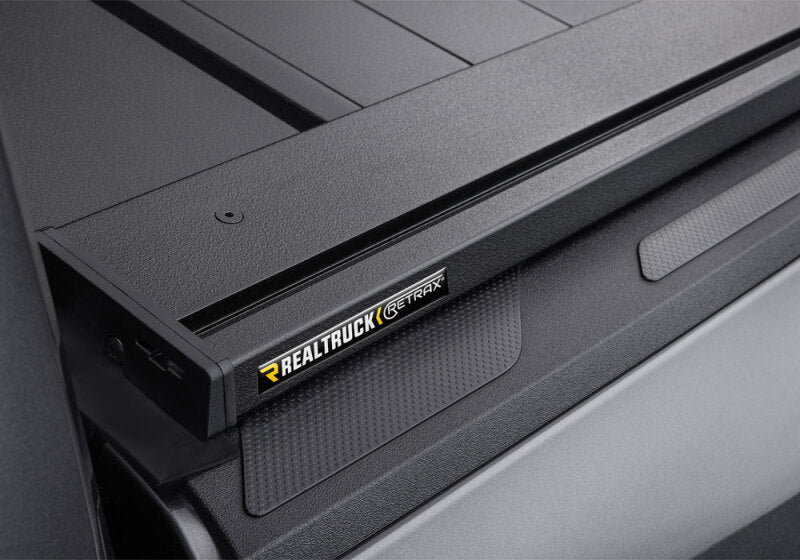 Retrax 2007-2020 Toyota Tundra CrewMax 5.5ft Bed RetraxPRO XR with Deck Rail System Retrax Retractable Bed Covers  AXOPROS