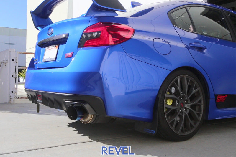 Revel 15-21 WRX/STi 11-14 WRX STi 08-14 WRX Ultra Ti Titanium Single Exit Catback Exhaust Revel Catback  AXOPROS