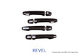 Revel GT Dry Carbon Door Handle Covers (FL/FR/RL/RR) 15-18 Subaru WRX/STI - 8 Pieces Revel Carbon Accessories  AXOPROS