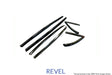 Revel GT Dry Carbon Door Window Moulding Cover 2020 Toyota GR Supra - 6 Pieces Revel Carbon Accessories  AXOPROS
