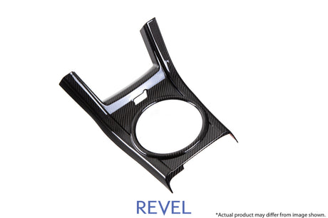 Revel GT Dry Carbon Shifter Panel Cover 15-18 Subaru WRX/STI - 1 Piece Revel Carbon Accessories  AXOPROS