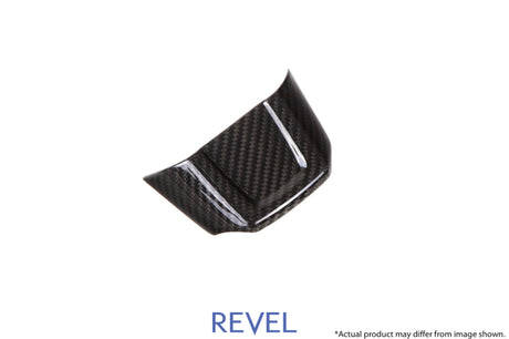 Revel GT Dry Carbon Steering Wheel Insert Lower Cover 15-18 Subaru WRX/STI - 1 Piece Revel Carbon Accessories  AXOPROS