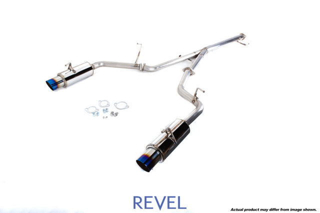 Revel Medallion Touring-S Catback Exhaust - Dual Muffler/ Blue Tip 90-99 Mitsubishi 3000GT VR4 Revel Catback  AXOPROS