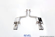 Revel Medallion Touring-S Catback Exhaust - Dual Muffler / Quad Tip / Rear Section 16-17 Lexus GS F Revel Catback  AXOPROS