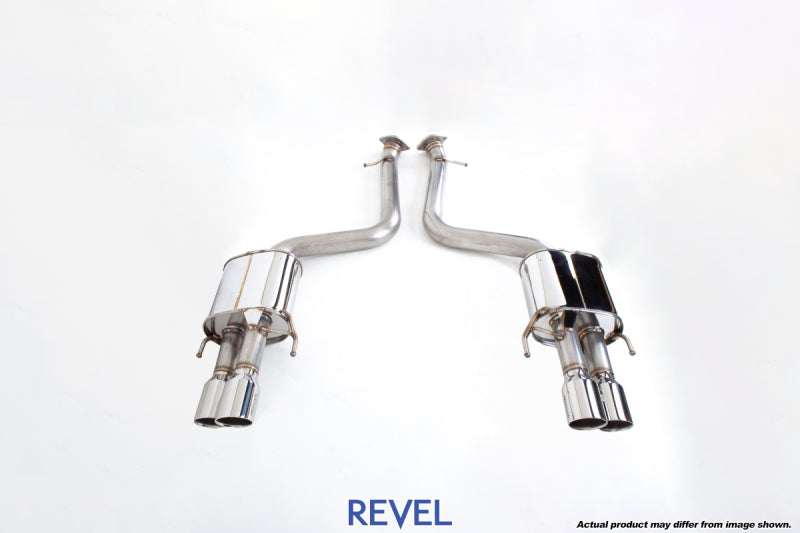 Revel Medallion Touring-S Catback Exhaust - Dual Muffler / Quad Tip / Rear Section 16-17 Lexus GS F Revel Catback  AXOPROS