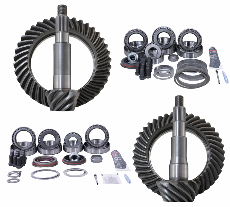 Revolution Gear & Axle 93-10 Ford F-250/F-350 F10.25in-Dana 60 Reverse Cut 5.38 Ratio Gear Package Revolution Gear & Axle Differential Install Kits  AXOPROS