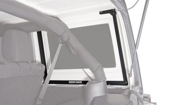 Rhino-Rack 07-18 Jeep Wrangler JK 4 Door 3 Base Backbone Mounting System Rhino-Rack Roof Rack  AXOPROS