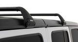 Rhino-Rack 07-22 Jeep Wrangler JK/JL 4 Door Hard Top Vortex SG 2 Bar Roof Rack - Black Rhino-Rack Roof Rack  AXOPROS