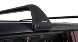 Rhino-Rack 07-22 Jeep Wrangler JK/JL 4 Door Hard Top Vortex SG 2 Bar Roof Rack - Black Rhino-Rack Roof Rack  AXOPROS