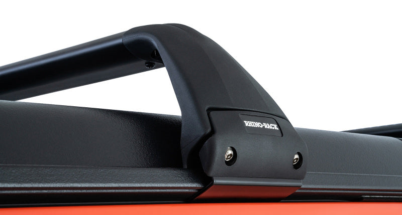 Rhino-Rack 07-22 Jeep Wrangler JK/JL 4 Door Hard Top Vortex SG 2 Bar Roof Rack - Black Rhino-Rack Roof Rack  AXOPROS