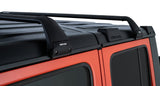 Rhino-Rack 07-22 Jeep Wrangler JK/JL 4 Door Hard Top Vortex SG 2 Bar Roof Rack - Black Rhino-Rack Roof Rack  AXOPROS