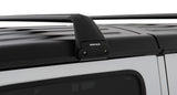 Rhino-Rack 07-22 Jeep Wrangler JK/JL 4 Door Hard Top Vortex SG 2 Bar Roof Rack - Black Rhino-Rack Roof Rack  AXOPROS