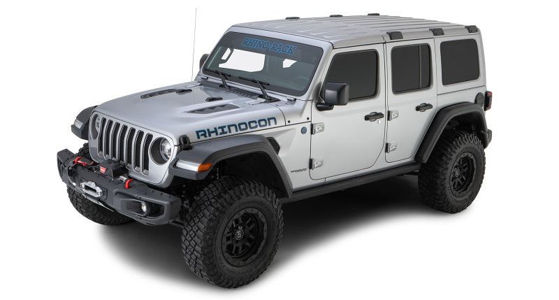 Rhino-Rack 18-20 Jeep Wrangler JL 4 Door 3 Base Backbone Mounting System Rhino-Rack Roof Rack  AXOPROS