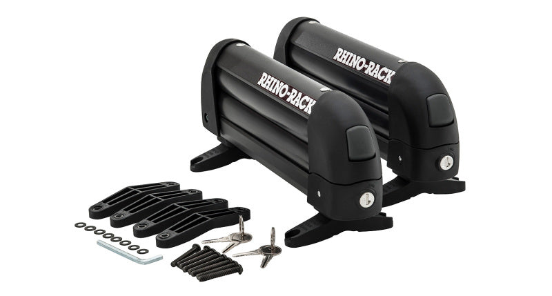Rhino-Rack Universal Ski Carrier - Fits 2 Pairs of Skis - Black Rhino-Rack Winter Sport Racks  AXOPROS