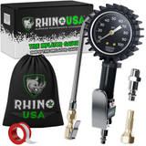 Rhino USA 100 Psi Analog Tire Inflator Gauge Rhino USA Gauges  AXOPROS