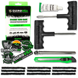 Rhino USA 14-Piece Compact Tire Repair Plug Kit Rhino USA Tire Pressure Sensors  AXOPROS