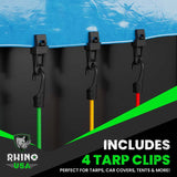 Rhino USA 28Pc Bungee Cord Assortment Rhino USA Cargo Tie-Downs  AXOPROS