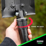 Rhino USA Folding Recovery Shovel W/Pick Rhino USA Camping Equipment  AXOPROS