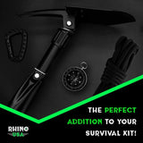 Rhino USA Folding Recovery Shovel W/Pick Rhino USA Camping Equipment  AXOPROS