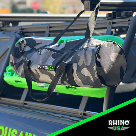 Rhino USA Kinetic Energy Recovery Rope (1.25In X 30Ft) Black Rhino USA Cargo Tie-Downs  AXOPROS