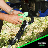 Rhino USA Kinetic Energy Recovery Rope (1In X 30Ft) Gray Rhino USA Cargo Tie-Downs  AXOPROS