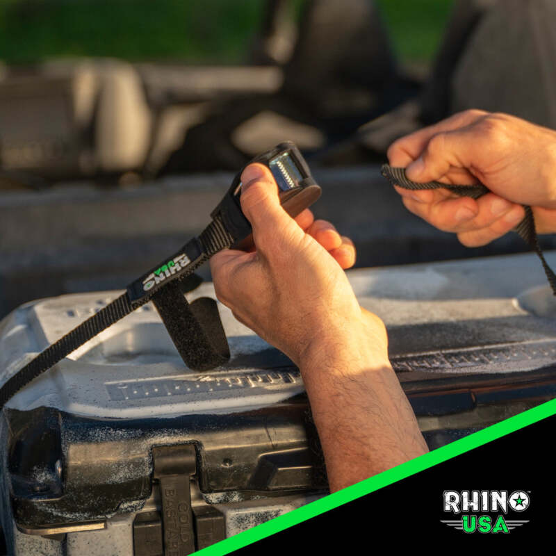 Rhino USA Lashing Straps 1In X 12Ft - Set Of 4 Rhino USA Tow Straps  AXOPROS