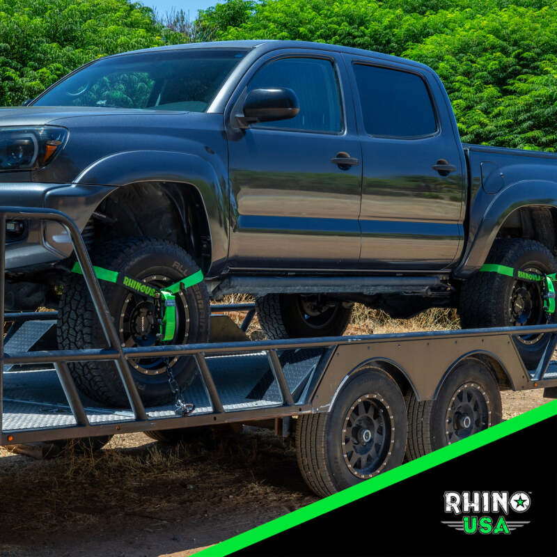 Rhino USA Lasso Straps; Basket Straps - Black Rhino USA Tow Straps  AXOPROS