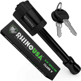 Rhino USA Locking Hitch Pin For 2.5Ft Class V Hitch Rhino USA Hitch Racks  AXOPROS