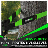 Rhino USA Recovery Tow Strap 3Inx30Ft (Green) Rhino USA Tow Straps  AXOPROS
