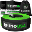 Rhino USA Recovery Tow Strap 3Inx30Ft (Green) Rhino USA Tow Straps  AXOPROS