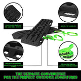 Rhino USA Recovery Traction Boards - Black (Pair) Rhino USA Recovery Boards  AXOPROS