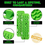 Rhino USA Recovery Traction Boards - Green (Pair) Rhino USA Recovery Boards  AXOPROS