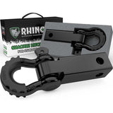 Rhino USA Shackle Hitch Receiver W/ D-Ring (Black) Rhino USA Shackle Kits  AXOPROS