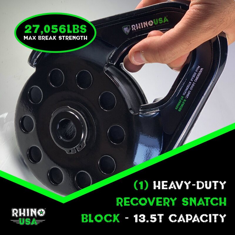 Rhino USA Snatch Block Rhino USA Cargo Tie-Downs  AXOPROS