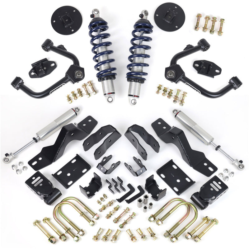 Ridetech 19-25 GM Silverado/Sierra 1500 4WD Lowering Kit - Group B Axle Type Ridetech Lowering Kits  AXOPROS