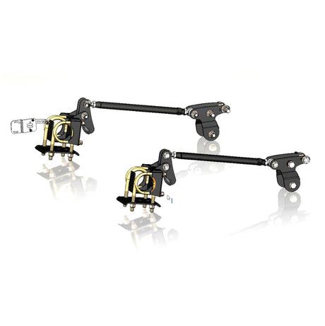 Ridetech 2015+ Ford F150 Traction Bar Kit Ridetech Shock Mounts & Camber Plates  AXOPROS