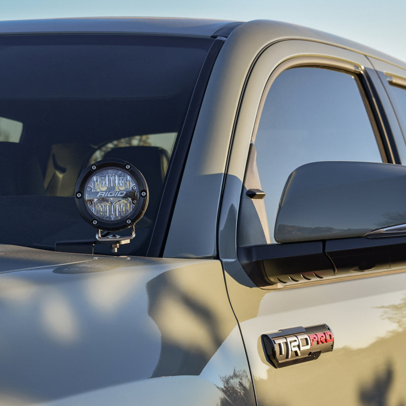 Rigid Industries 16-20 Toyota Tacoma A-Pillar Mount (Fits 360-Series, D-Series, D-SS) Rigid Industries Light Mounts  AXOPROS