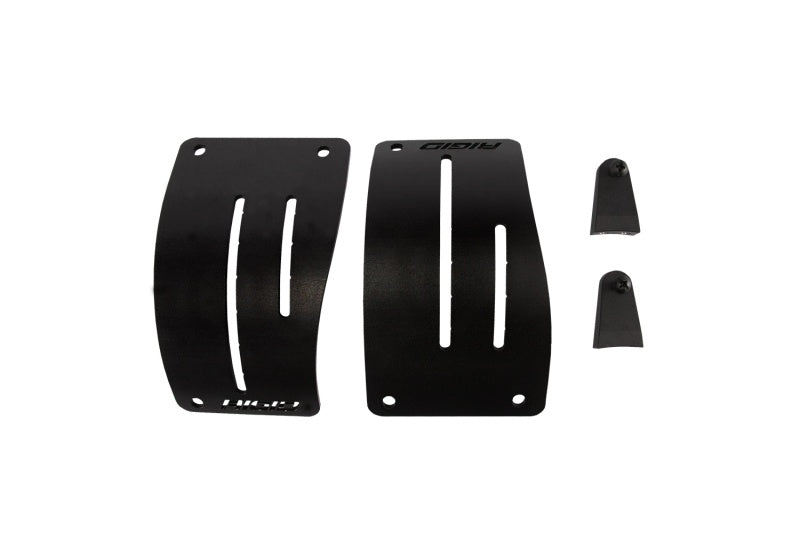 Rigid Industries 2018 Jeep JL - Cowl Mount Kit - Mounts Set of D-Series Rigid Industries Light Mounts  AXOPROS