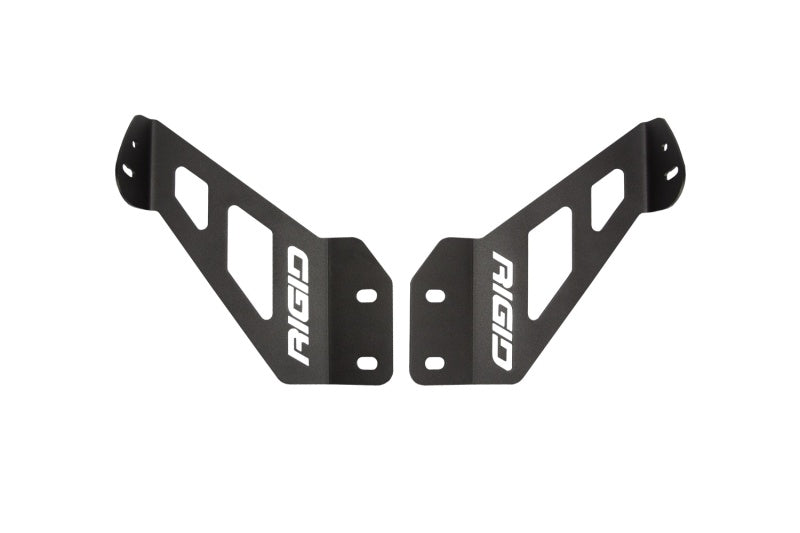 Rigid Industries 2018 Jeep JL - Hood Mount Kit - Mounts 20in Adapt Series Rigid Industries Light Mounts  AXOPROS