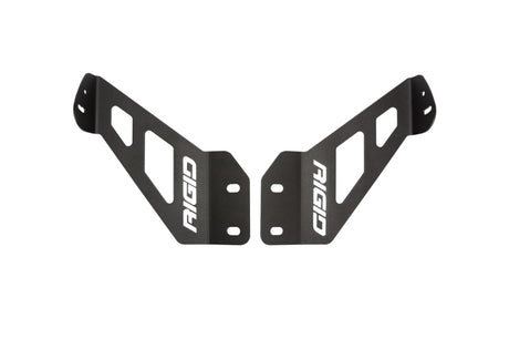 Rigid Industries 2018 Jeep JL - Hood Mount Kit - Mounts 20in Adapt Series Rigid Industries Light Mounts  AXOPROS